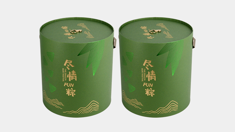 圓筒粽子禮盒包裝