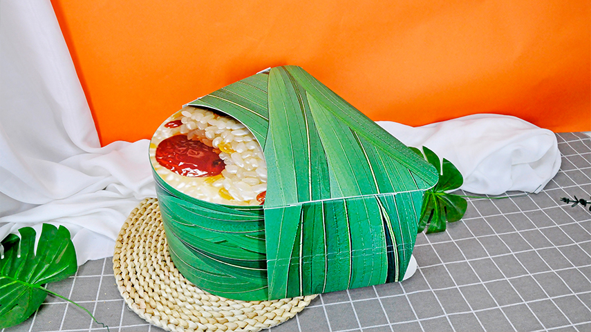 圓形粽子禮盒包裝